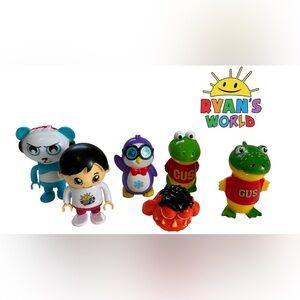 RYAN’S WORLD TOY BUNDLE FIGURINES